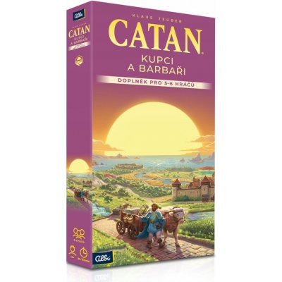 Albi Catan Osadníci z Katanu Kupci a barbaři 5-6 hráčů – Zboží Živě