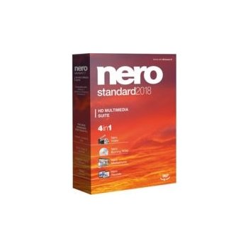 Nero Standard 2018 Suite, CZ elektronicky (EMEA-10080000/1291)