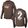 Rybářské tričko, svetr, mikina PROLOGIC Born 2 Fish Long Sleeve T-shirt Tričko s dlouhým rukávem