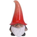 PROGARDEN Zahradní trpaslík dekorace 32,5 cm červená KO-252213030cerv – Zboží Dáma