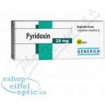 Generica Pyridoxin 60 tablet – Zboží Mobilmania