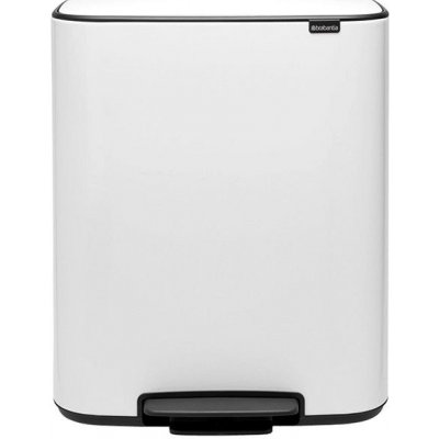 Brabantia Bo pedálový koš 2 x 30 l bílý