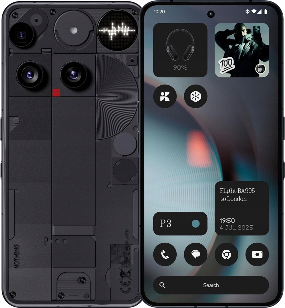 Nothing Phone (3) 16GB/512GB Black na Heureka.cz