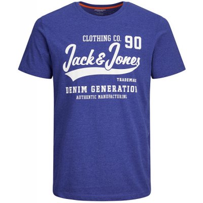Jack&Jones pánské triko JJELOGO 12238252 Bluing