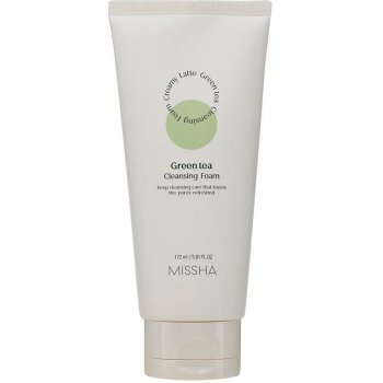 Missha Creamy Greentea Latte Cleansing Foam Čistící pěna se zeleným čajem 172 ml