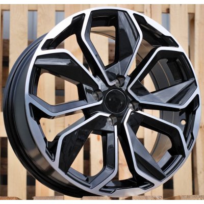 Racing Line B5296 7x17 5x114,3 ET45 black polished