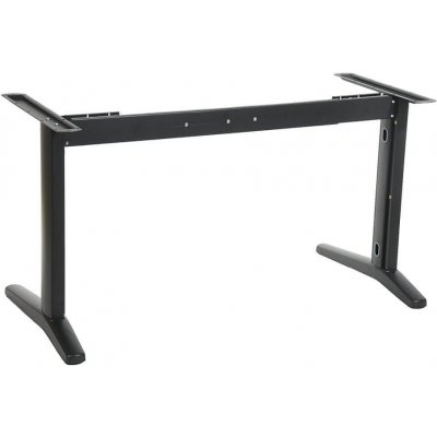 Stema XX Kovový rám na stůl nebo psací stůl STL. Má posuvný nosník a nastavitelné nohy. 725 cm. Pro pracovní desky o délce 140 až 180 cm. černá