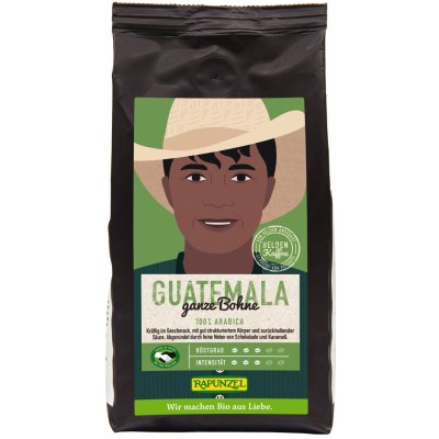 Rapunzel Hero Coffee Guatemala bio zrnková 250 g – Hledejceny.cz