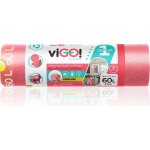 Vigo pytle zatahovací LDPE 60 l 30µm 10ks s vůní jahod – Zboží Mobilmania