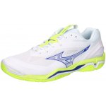Mizuno WAVE STEALTH 6 X1GA243039 White / Lightning Yellow / Dazzlin – Zboží Mobilmania