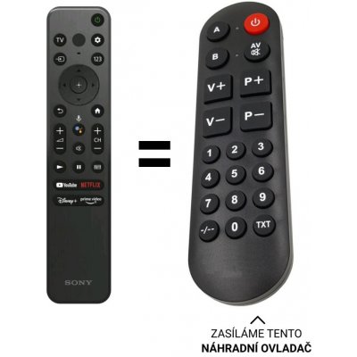 Dálkový ovladač Senior Sony RMF-TX800U – Zbozi.Blesk.cz