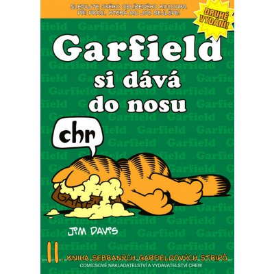 Garfield si dává do nosu - Jim Davis