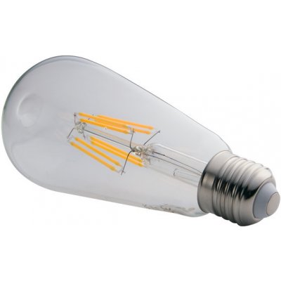LEDtechnics LED žárovka E27 filament průhledná bílá teplá 14W – Hledejceny.cz