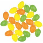 Anděl Přerov Vajíčka plastová na zavěšení 6 cm, 24 ks v sáčku, mix barev pastel – Hledejceny.cz