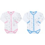 New Baby Kojenecké body Bears modré – Zboží Dáma