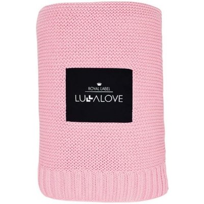 Lullalove Velká bambusová dečka Candy Pink růžová – Sleviste.cz