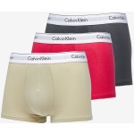 Calvin Klein Modern Cotton Stretch Trunk 3-Pack Virtual Red/ Iron Gate/ Eucalyptus – Hledejceny.cz