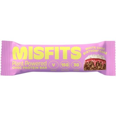 Misfits Vegan Protein Bar 45 g – Hledejceny.cz