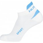 Husky sport ponožky bílé/modré – Zboží Mobilmania