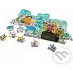 Hape Animované městečko v pohybu 49 dílků – Zboží Dáma