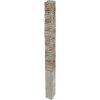 Příslušenství k plotu DITON Plotový systém QUICK WALL STONE Velikost: 15 × 15 × 290, Varianta: Quick wall stone - sloupek koncový 200 béžový mix, Povrch: standard, reliéfní