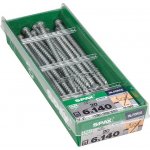 Spax Wirox Vrut do dřeva IN.FORCE, ø 6 × 140 mm, TX30, válcová hlava, 20 ks 4211010601412 – Hledejceny.cz