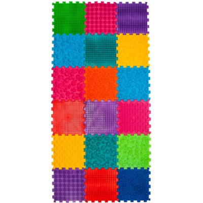 Ortek Masážní ortopedická podložka 18 modulů Duha – Zboží Dáma