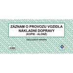 Baloušek Tisk ET220 Záznam o provozu vozidla nákladní dopravy alonž – Zboží Mobilmania