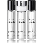 Chanel Bleu de Chanel toaletní voda pánská 3 x 20 ml náplně – Hledejceny.cz
