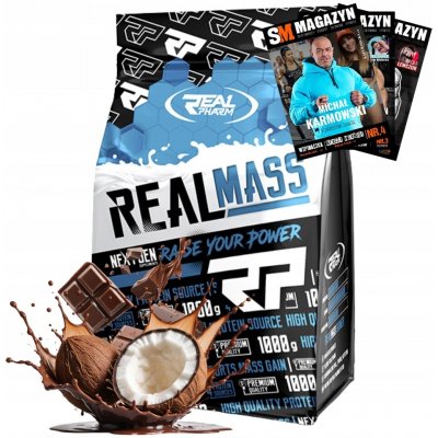 Real Pharm Real Mass 1000 g – Zbozi.Blesk.cz