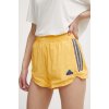 Dámské šortky adidas Kraťasy TIRO dámské s aplikací high waist IS0722 žlutá