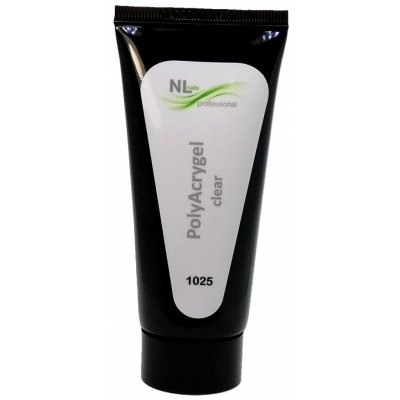 NL nails professional Uv Led gel PolyAcrygel clear 50 ml – Hledejceny.cz