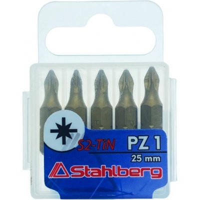 Bit PZ 1 25 mm TiN S2 10 ks – Zboží Dáma