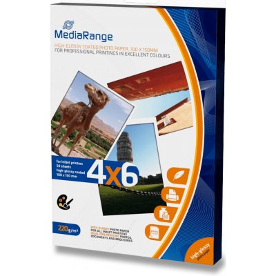 MediaRange 100 x 150 mm, 220 g, 50 listů – Zboží Mobilmania