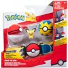 Figurka Pokémon ClipnGo Poké Ball Belt Set Poké Ball, Quick Ball a Pichu