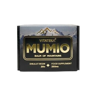 Vitateka Čistené Mumio 250 mg 20 g – Hledejceny.cz