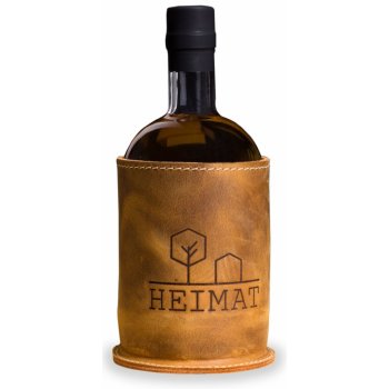 Heimat Barrel Aged Dry Gin 43% 0,5 l (dárkové balení kožený obal)