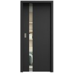 Sapeli Harmonie Komfort M83 posuvné černá grafit 70 x 197 cm Čiré sklo – Hledejceny.cz