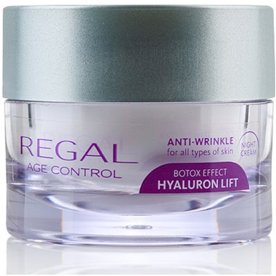 Regal Age Control noční krém proti vráskám s Bio Botox effect a Hyaluron Lift 45 ml