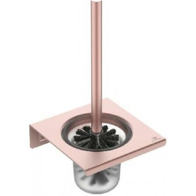 Ideal Standard ALU+ WC štětka nástěnná s držákem matné sklo Rose BD593RO – Hledejceny.cz
