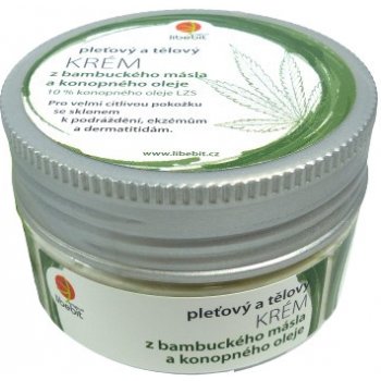 Libebit krém z bambuckého másla a konopného oleje 90 ml