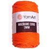 Příze YarnArt Příze Macrame Cord 800, 3 mm - oranžová