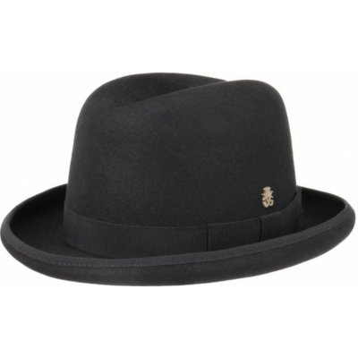 Černý pánský homburg klobouk Mayser Homburg
