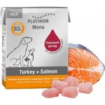 Platinum Natural Menu Adult Turkey & Salmon 375 g – Sleviste.cz