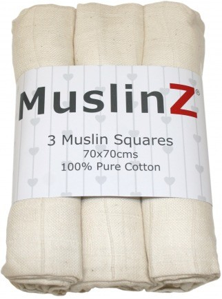 Muslin Squares UNBLEACHED