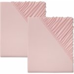 Livarno home žerzej prostěradlo prostěradel 2ks tmavě modré 90-100x200 – Zboží Dáma