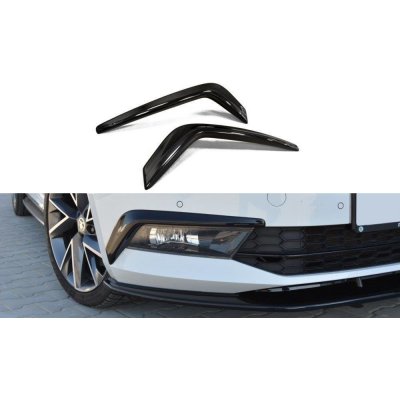 Maxton Design rámečky předního nárazníku pro Škoda Superb Mk3, plast ABS bez povrchové úpravy – Hledejceny.cz