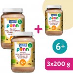 SALVEST Põnn BIO Celozrnná kaše s banánem a černým rybízem 200 g – Zboží Dáma