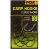 Rybářské háčky Fox Carp Hooks Curve Shank Short 2 vel.6 10ks