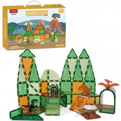 iMex Toys Magnetická stavebnice Dinosauří svět 62ks